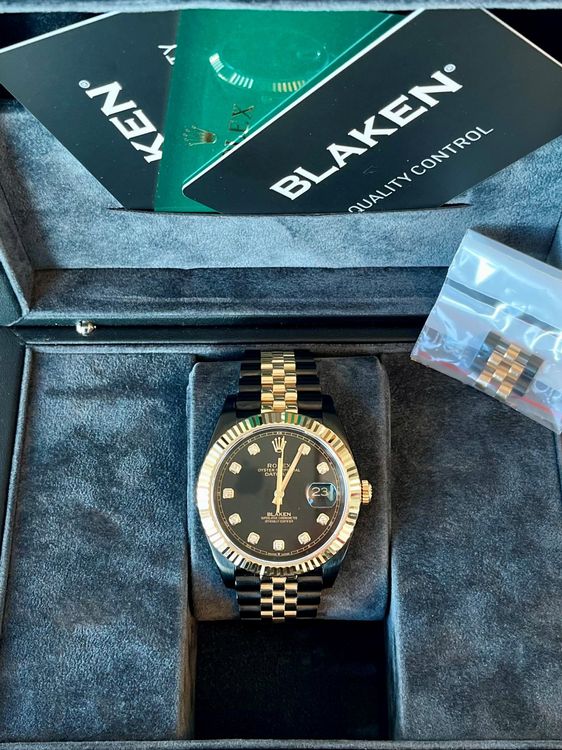 rolex bi color damen