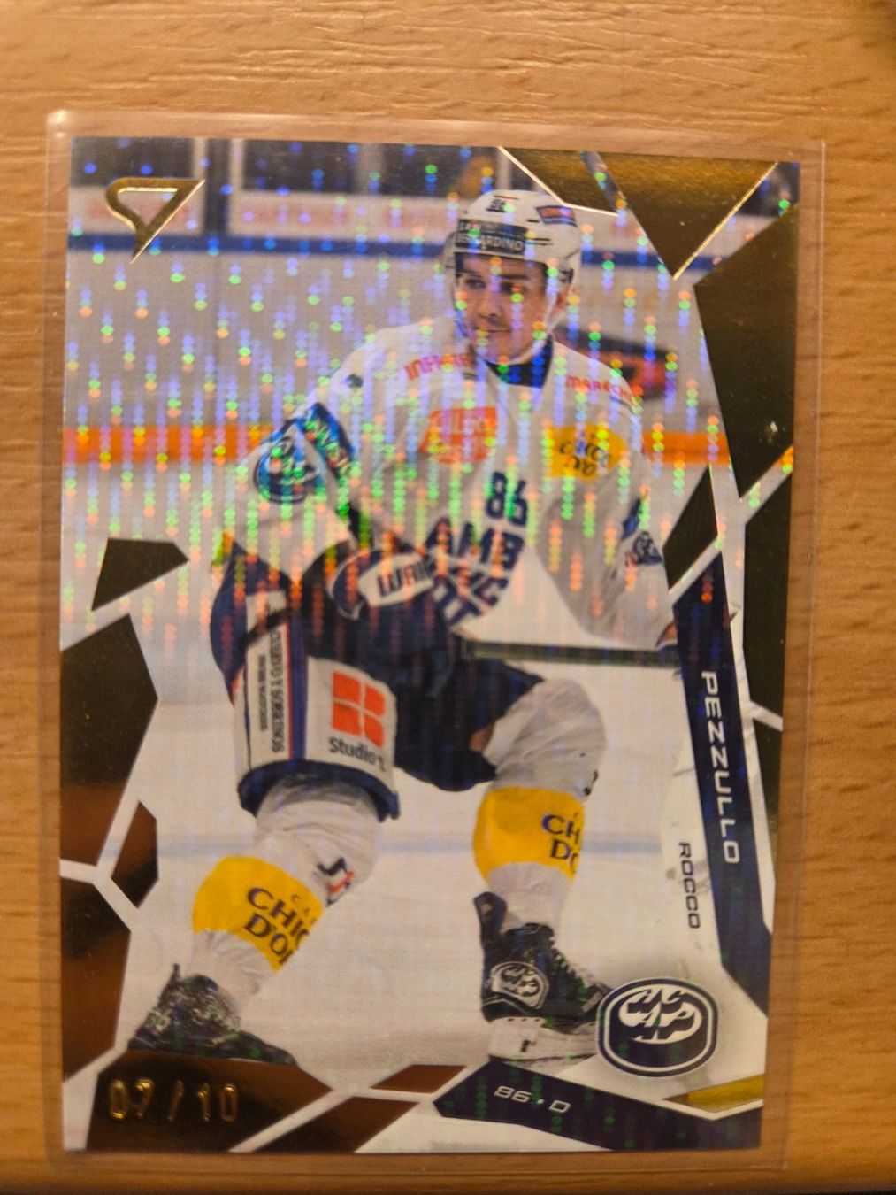 Sportzoo Carte collezionabili: Ambri - Rocco Pezzullo GOLD 07/10 – Usato da Arzier-Le Muids venduto da SmellyCat