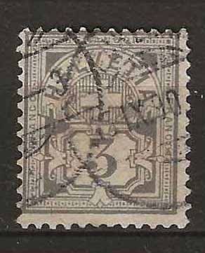 Tutti i francobolli: CH059a - Type chiffre 59a obl. 1890 – Usato da Trélex venduto da Phil_Albert