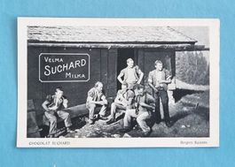 Suchard - Milka - Sennen auf der Alp