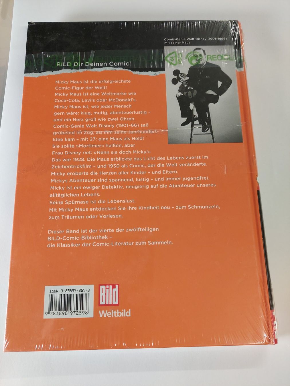 Comics: Neu & noch eingeschweisst: Comic-Bibliothek 4 "Micky Maus". – Gebraucht aus Oberwil b. Zug von PrimaryBlue 1