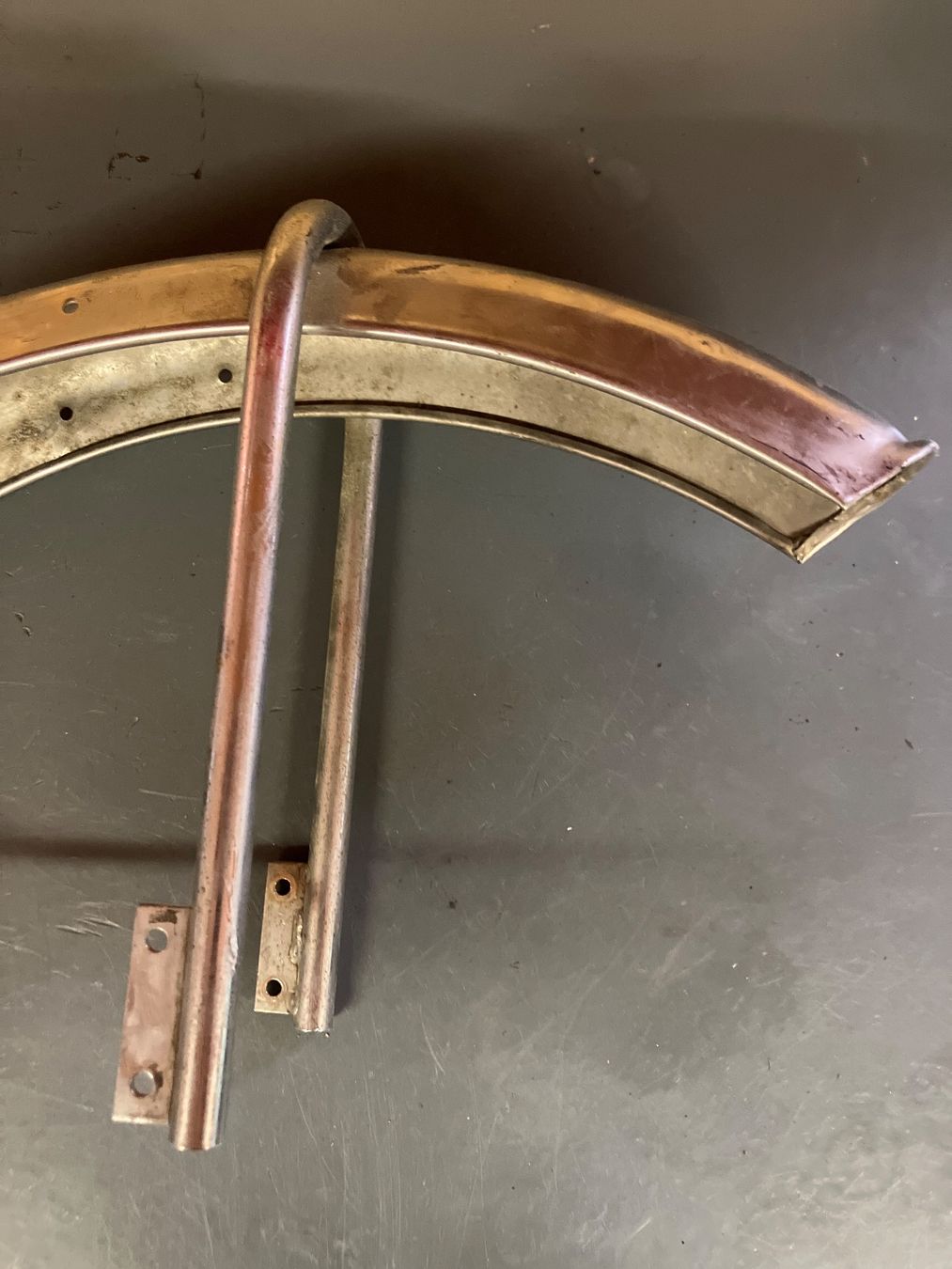 Puch Ciclomotori: Schutzblech Chrominox Puch X30 NL/NS – Usato da Oberriet SG venduto da olli20 1