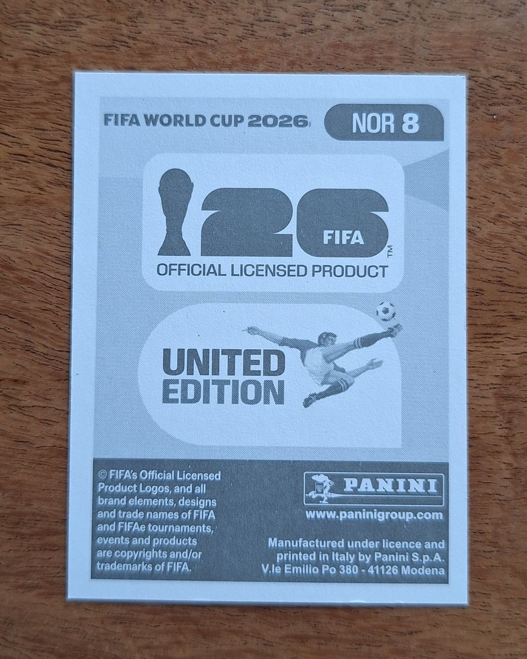 Panini Sammelbilder & Trading cards: Panini Torbjørn Heggem NOR 8 – Neu (gemäss Beschreibung) aus Romanens von Crocette 1