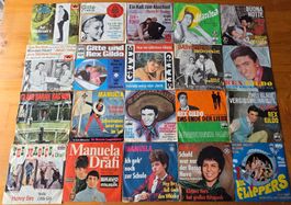 140 DEUTSCHE OLDIES-SINGLES Sammlung, ab 60er Jahre, TOP!