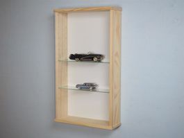 Hängevitrine in hochstehender Form
