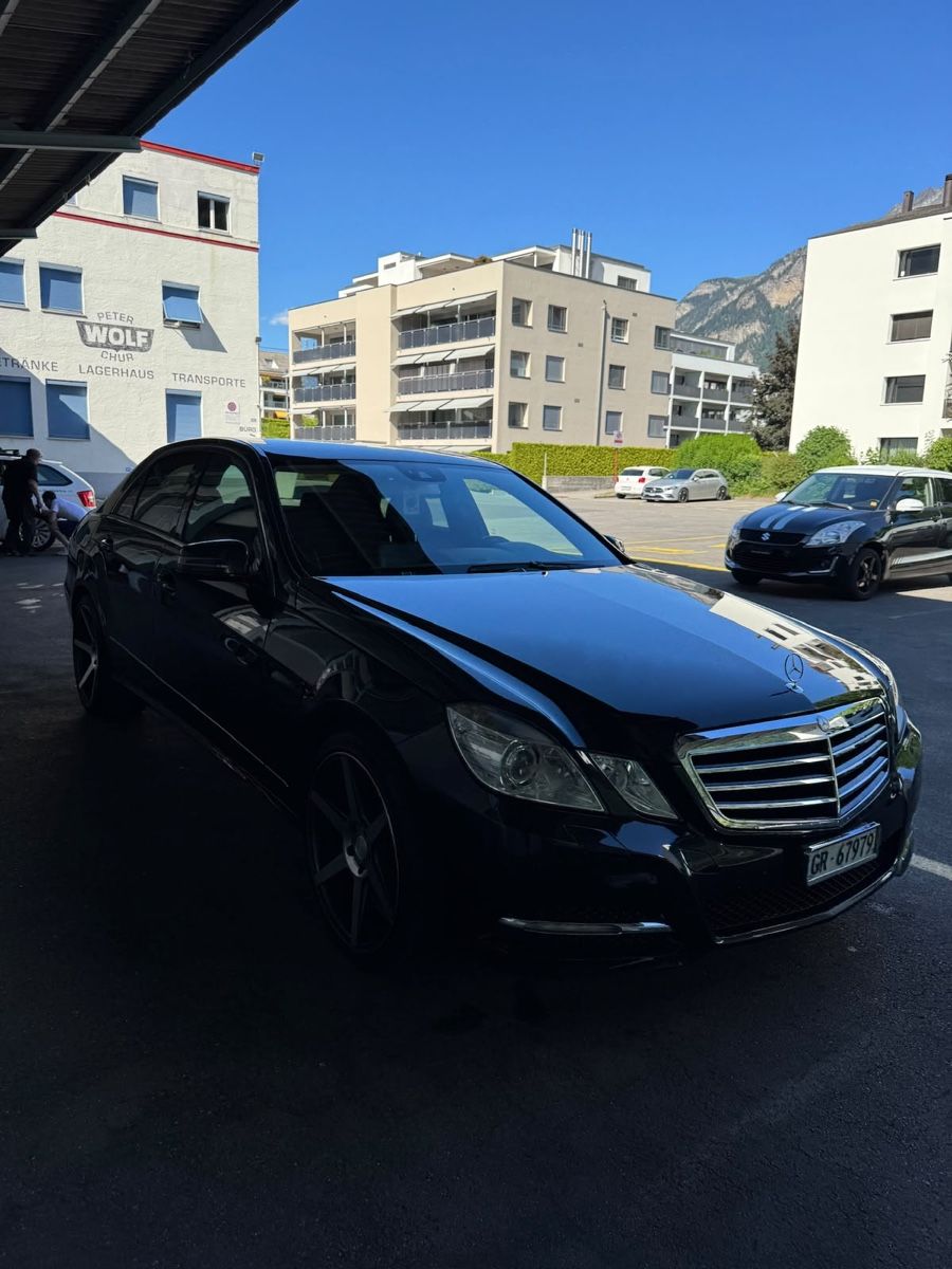 Mercedes-Benz Autos: Mercedes Benz E 250 CGI 2010 – Gebraucht aus Chur von Blackforce 6