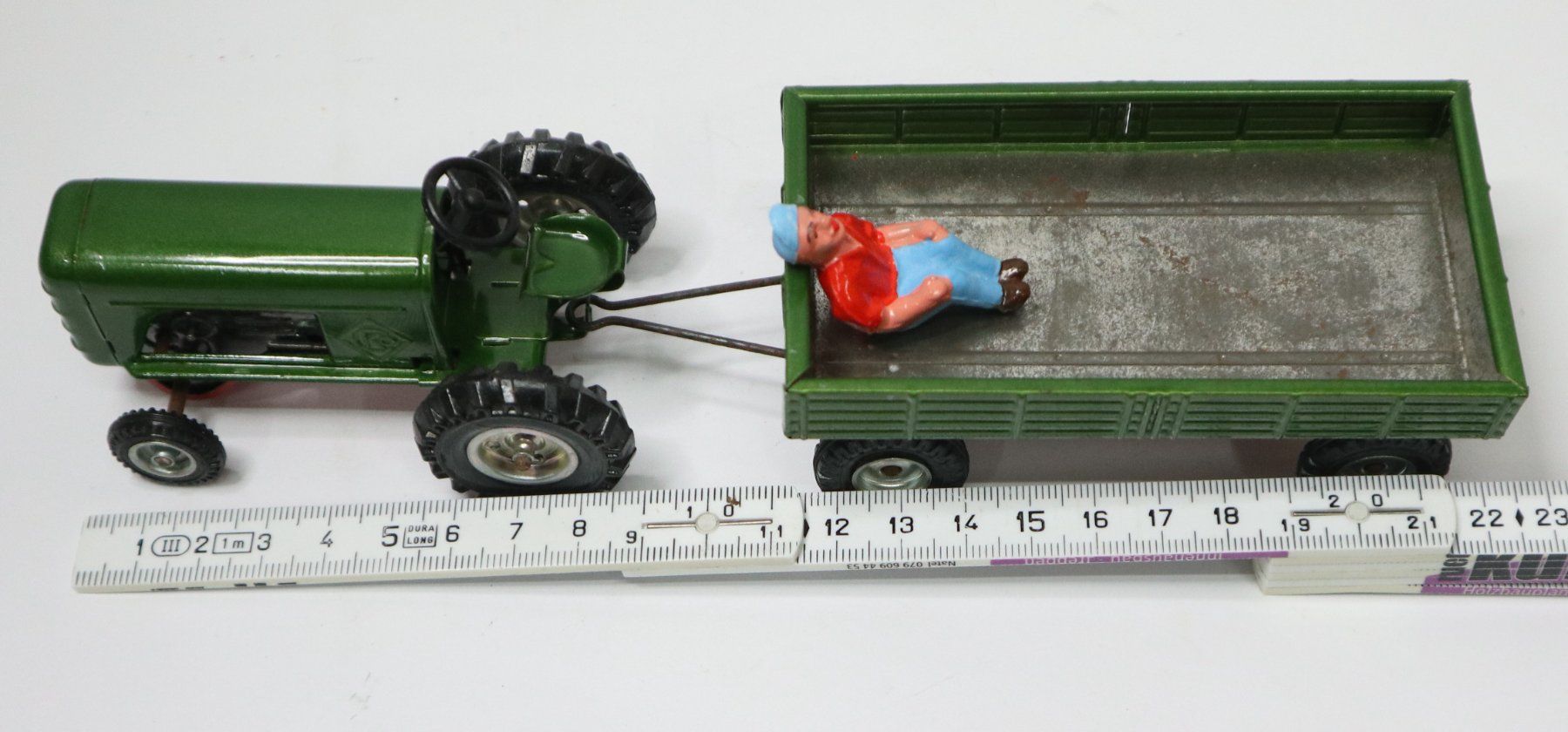 Jouets: CKO Kellermann Blech Traktor mit Anhänger unbespielt Germany – Neuf (Voir description) à Eschenbach SG par Astalavista 3