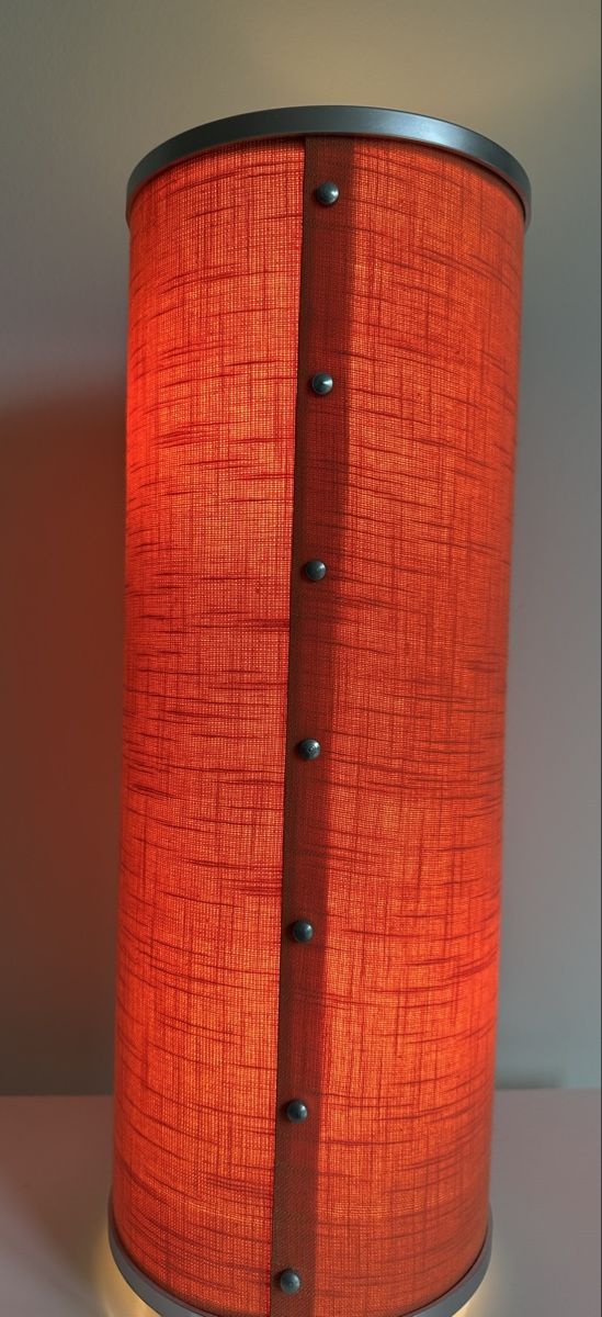 Lampade: Stehleuchte Orange mit Dimmer, 50cm – Usato da Oberägeri venduto da mahalo02 1