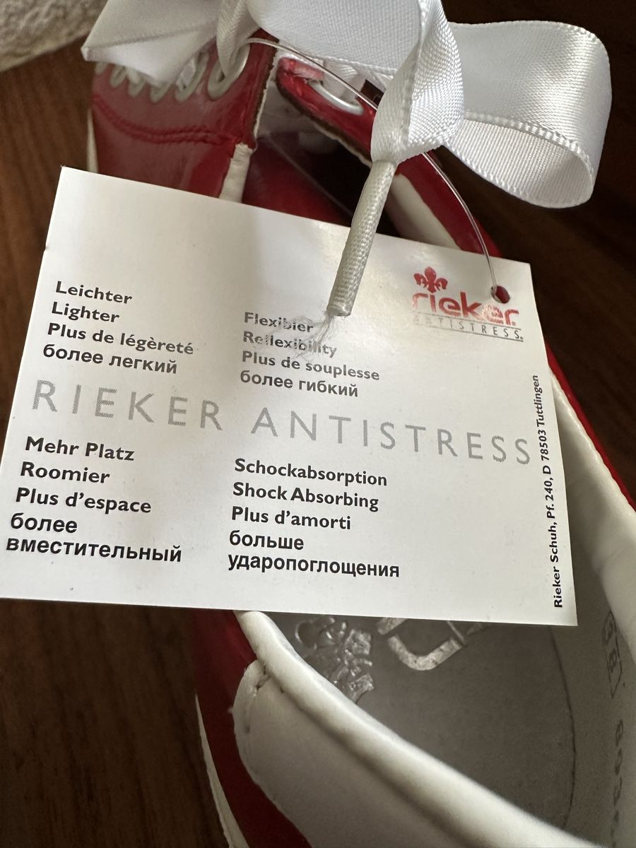 Rieker Scarpe da donna: Sneaker von Rieker NEU – Nuovo e nell'imballaggio originale da Widnau venduto da Sheleila 5