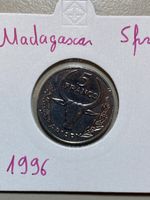 Madagascar - 5 francs - 1996