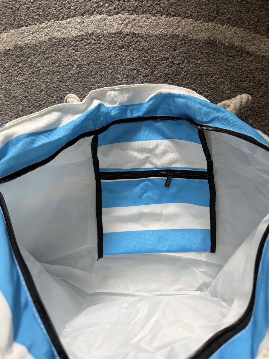 Taschen für Damen: Strandtashe blau-weiss – Neu (gemäss Beschreibung) aus Zuerich von mjaudm 2