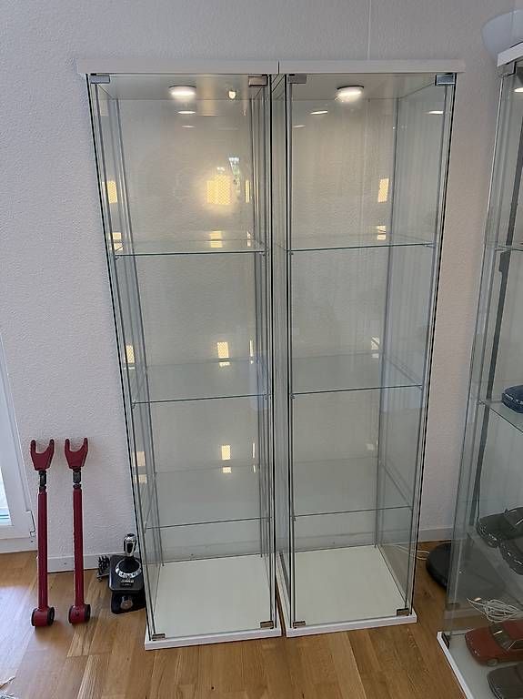 Vitrinen: 2x Ikea Detolf Glasvitrinen – Gebraucht aus Tann von ScottyA 1