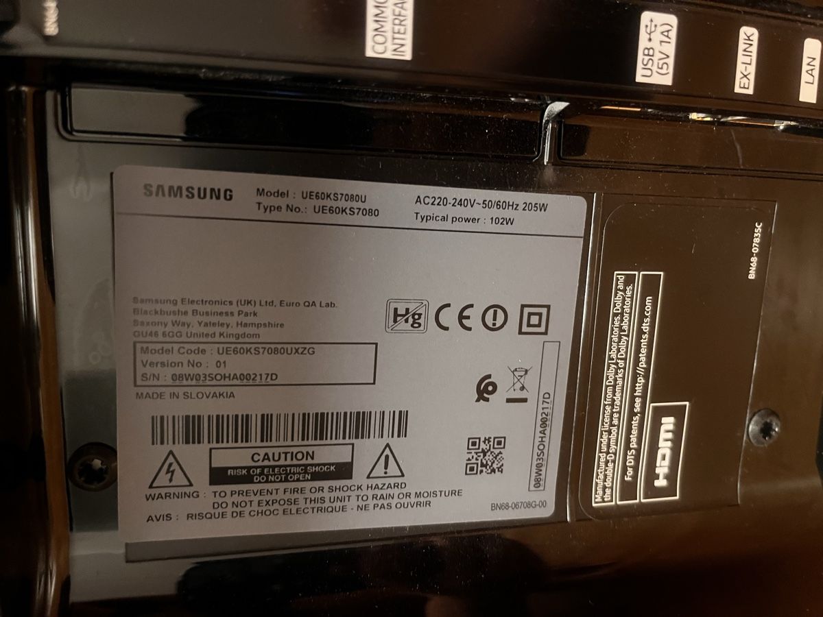 Televisori: Samsung TV 60 Zoll – Usato da Zürich venduto da Salomeg1 1