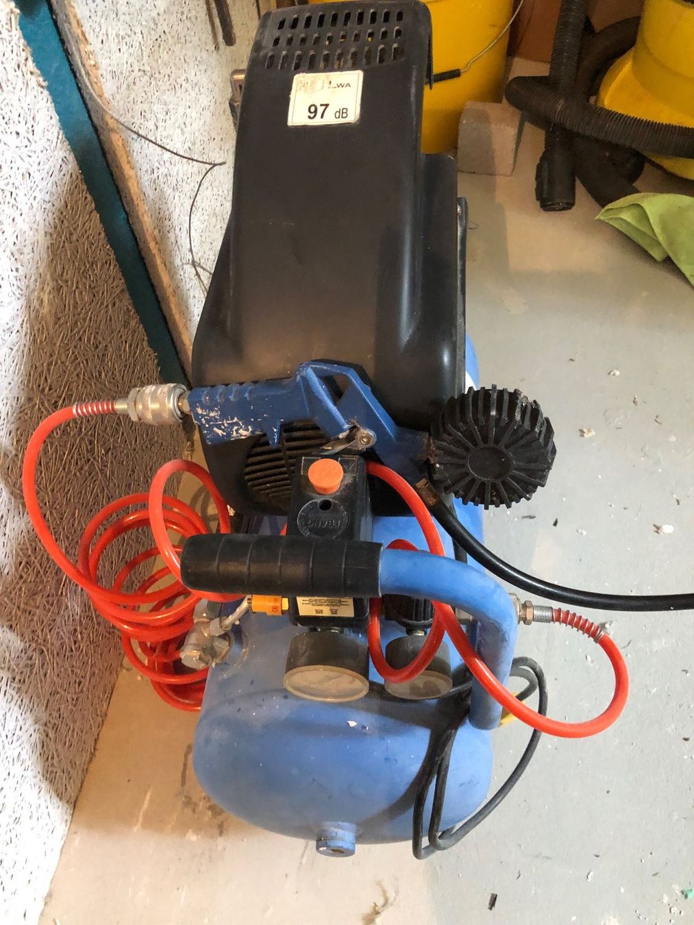 Compressori: OKAY POWER Kompressor 24L blau – Nuovo (secondo la descrizione) da Laupersdorf venduto da TaBeK1974 2