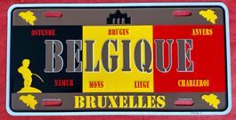 10 coole Autoschilder Bordeaux Marseille etc. wie abgebildet