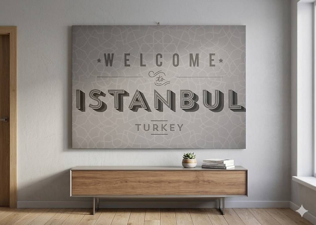 Foto & Immagini: Leinwandbild "Istanbul" 170x80cm – Usato da Männedorf venduto da tanjaderman