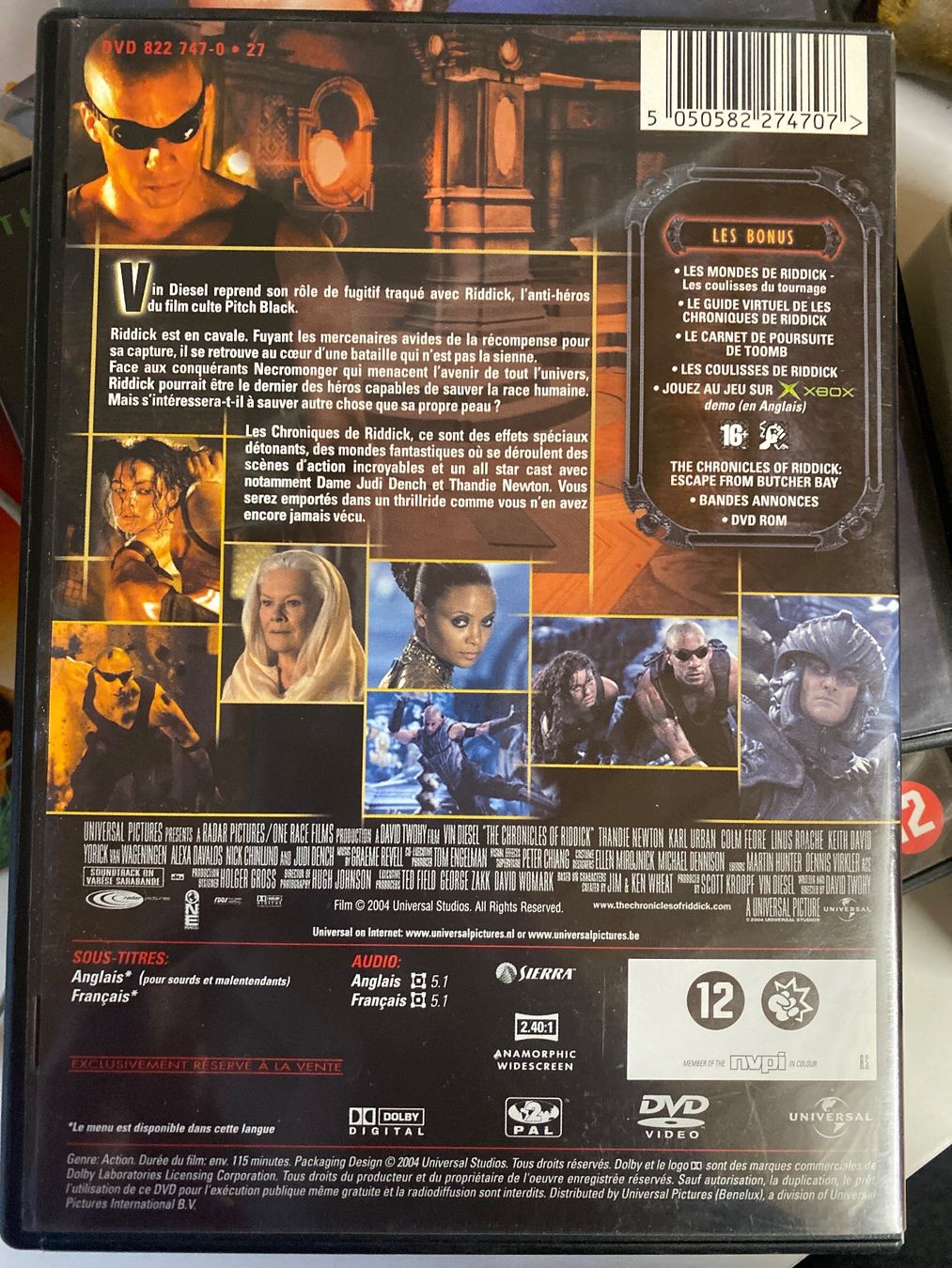 Tutti i DVDs: DVD - "Les Chroniques de Riddick" - Bon état – Usato da Le Brassus venduto da cinema13 1