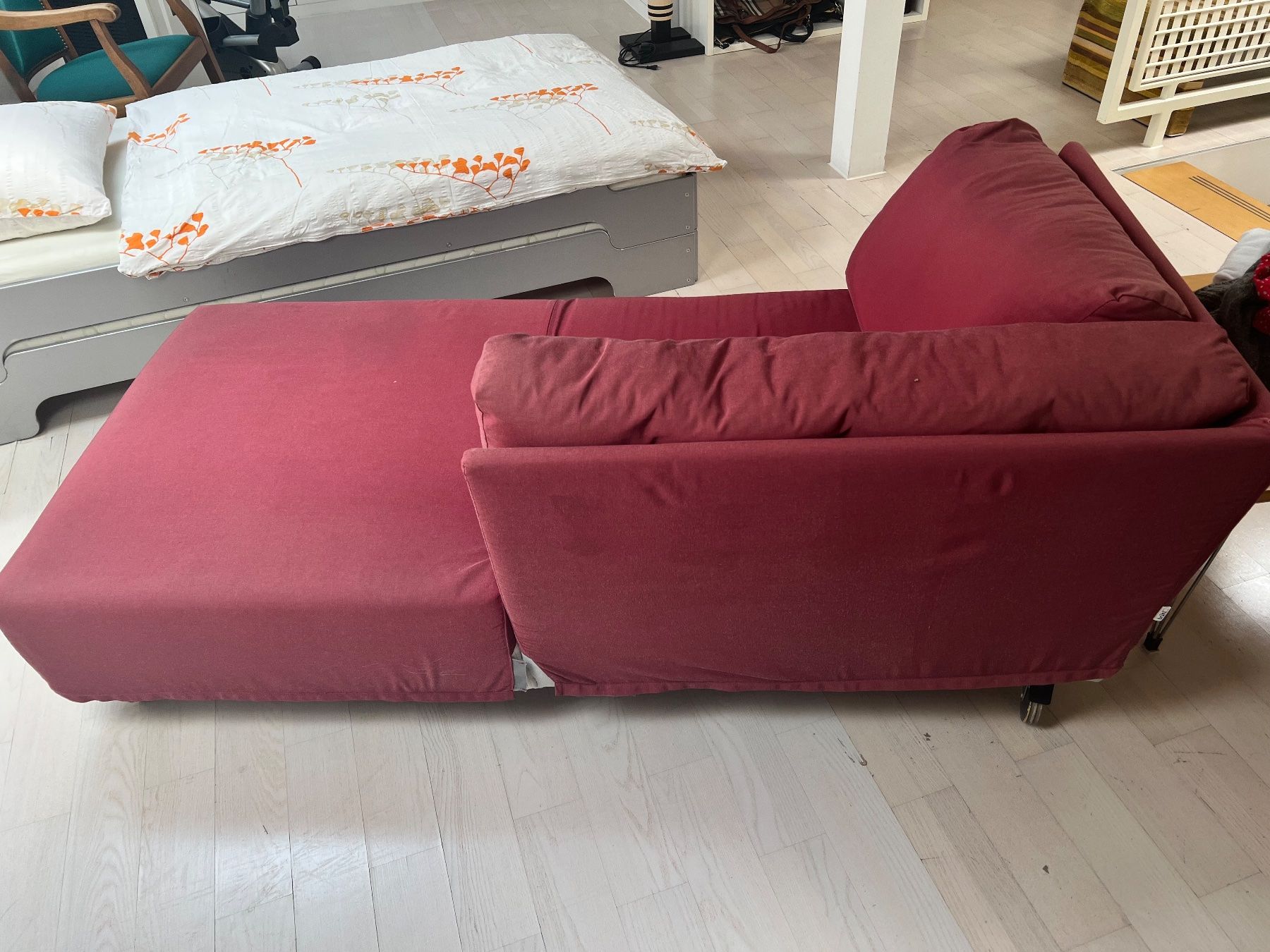 Sofas: Sofa rot gebraucht – D'occasion à Neuhausen am Rheinfall par Becky79 2