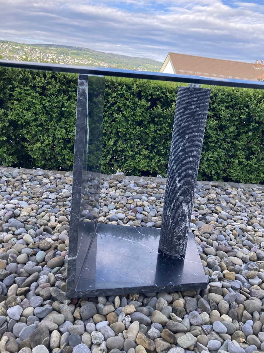 Tavoli: Esstisch Glas/Marmor – Usato da Oberrieden venduto da UNEF 4