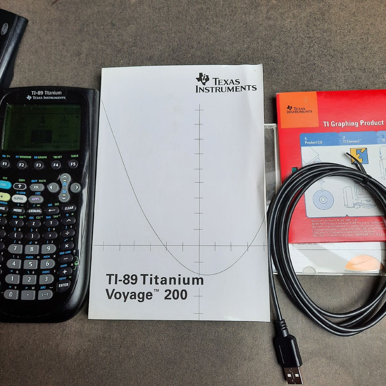Texas Instruments Calcolatrici tascabili: Taschenrechner, Graphischer Rechner TI - 89 Titanium – Usato da Nottwil venduto da mar_jqm7 3