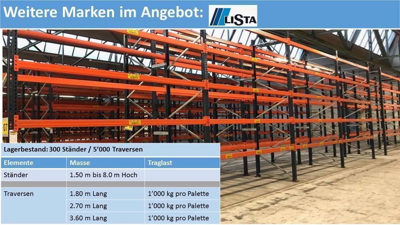 Scaffali: Palettengestell GALLER **NEUWERTIG** – Usato da Niederuzwil venduto da beti077 3