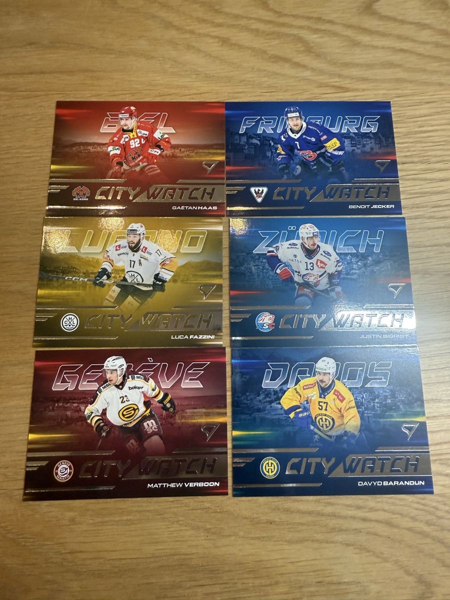 Sportzoo Carte collezionabili: City Watch – Nuovo (secondo la descrizione) da Minusio venduto da davdon