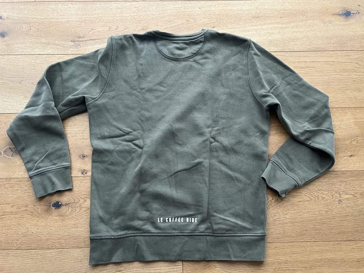 Maglioni & Felpe: Le Coffee Ride Hardennes Pullover, Grösse M, Grün – Usato da Inwil venduto da Pphilm 1