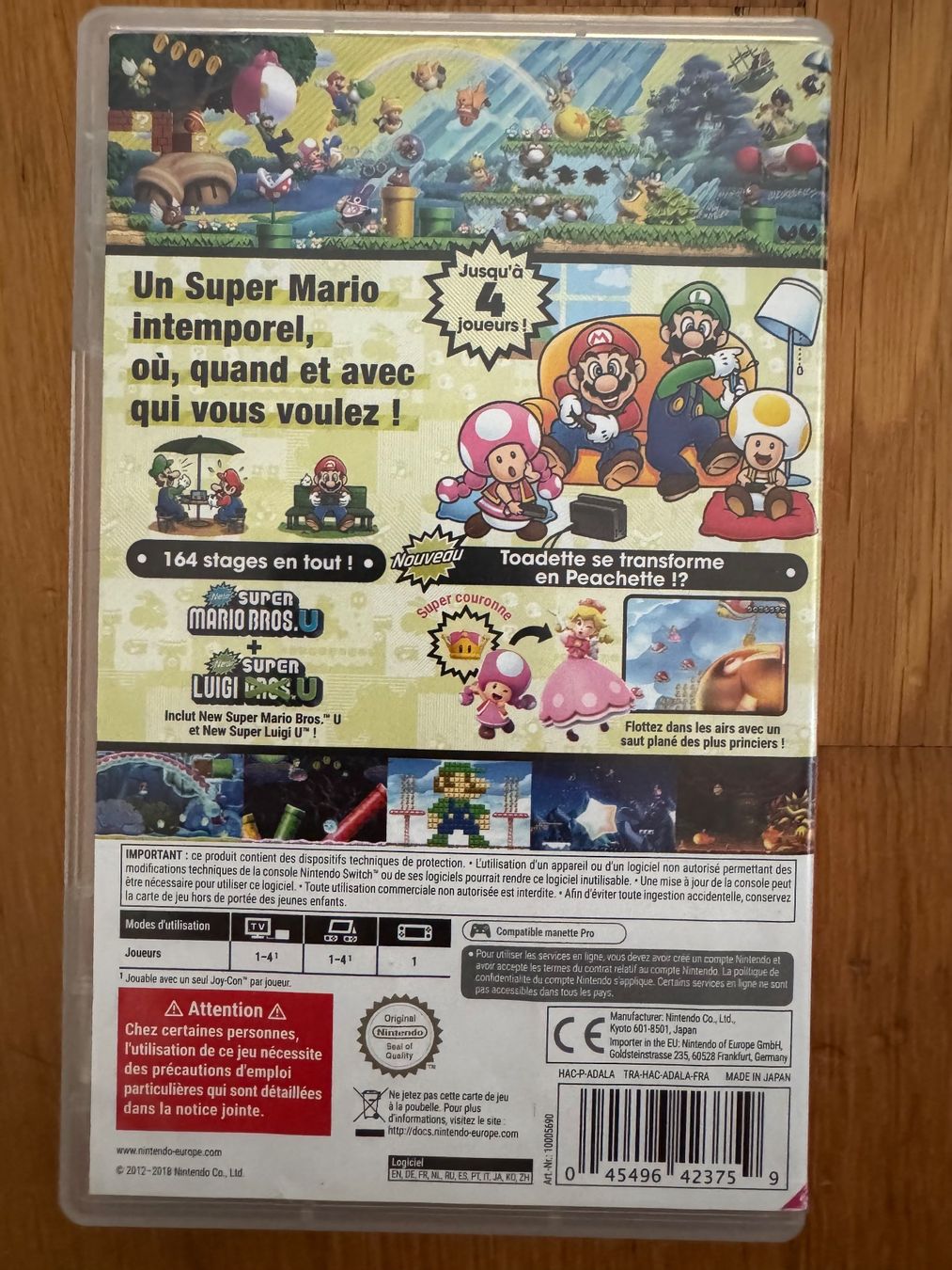Nintendo Giochi: Super Mario Bros U Deluxe - Nintendo Switch – Usato da Zürich venduto da jabo22 1