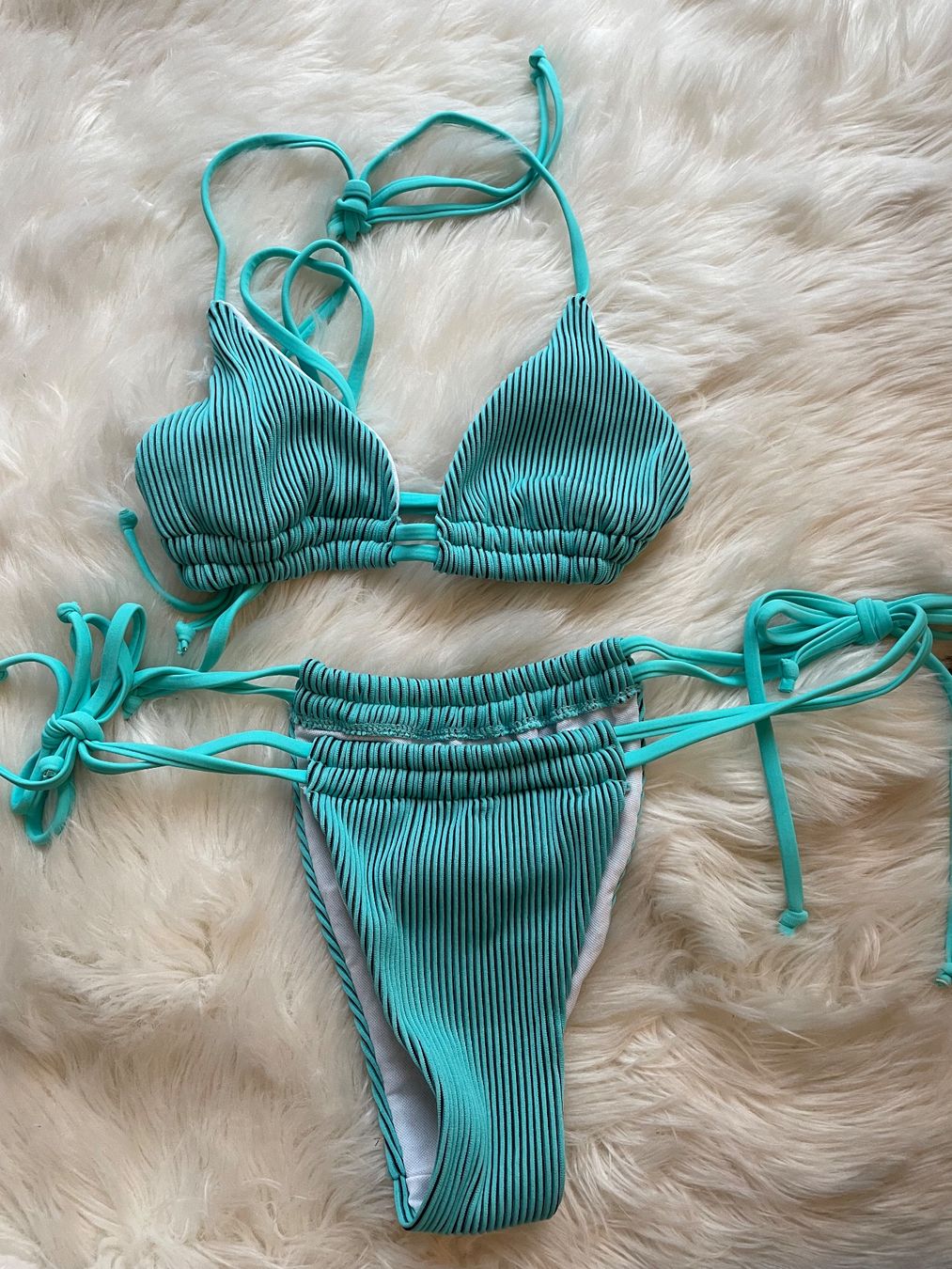 Costumi da bagno & Bikini: Bikini Türkis, Gr. S, neu – Nuovo (secondo la descrizione) da Dübendorf venduto da ja-m 2