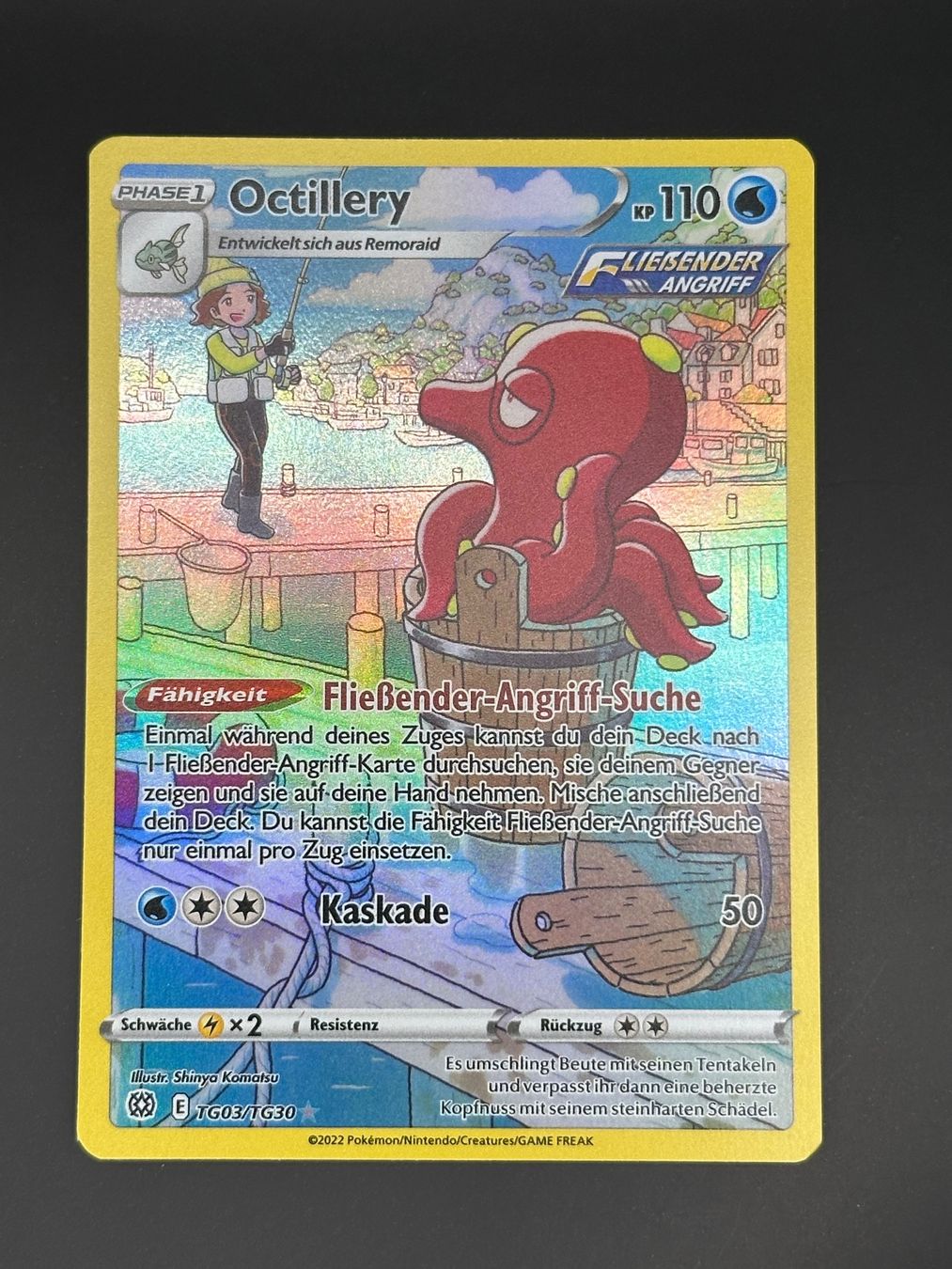 Pokémon Carte collezionabili: Strahlende Sterne - Octillery BRS TG03 DE – Nuovo (secondo la descrizione) da Winterthur venduto da MonCards