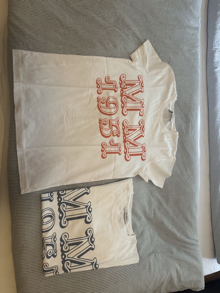 Max Mara T-shirts: 2x T-Shirts von Max Mara – Neuf (Voir description) à Zürich par Michael-Berger 1