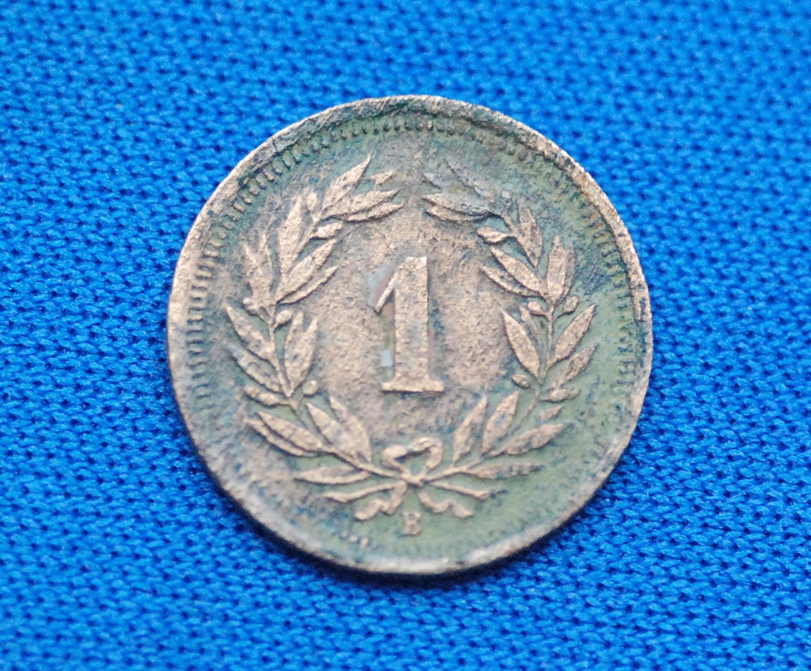 Tutti le monete: Uralter 1 Rappen, Jg. 1911 – Usato da Mühlethal venduto da sowato 3