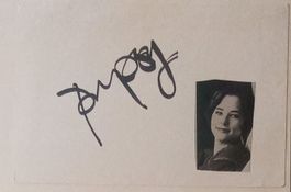 Parker Posey Autogramm signiert Karte 10x15cm