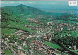 Flugaufnahme Adliswil mit Uetliberg und