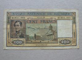 Belgien ++ 100 Francs 03.11.48