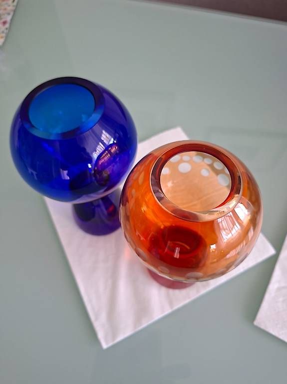 Vase & Récipients: Glasvasen geschliffen – D'occasion à Volketswil par Corvette06 1