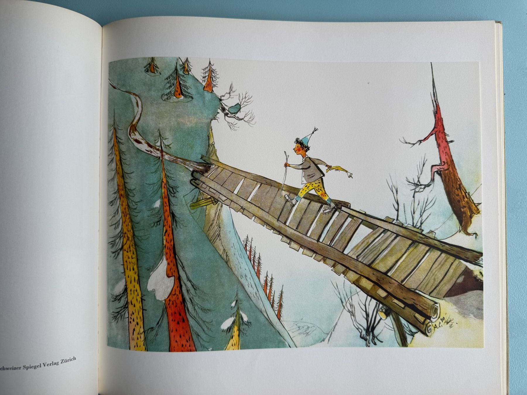 Livres: Alois CARIGIET – D'occasion à Basel par Kornblumen 4