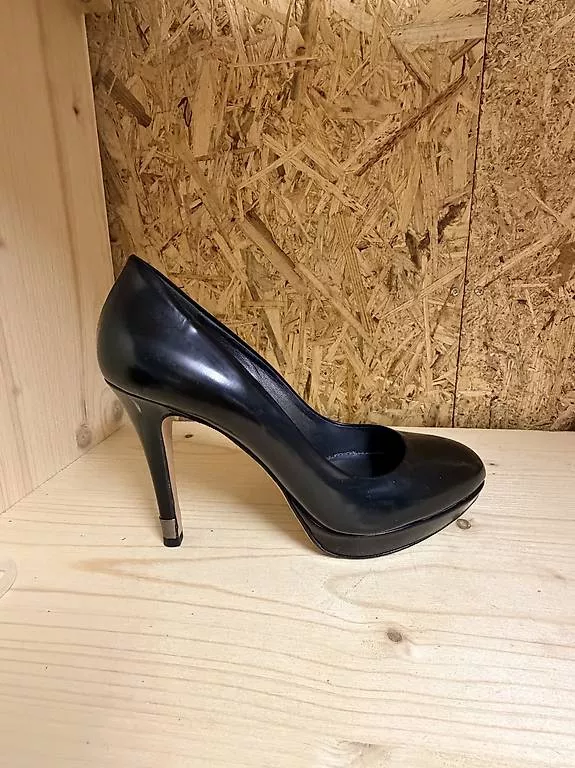 Scarpe da donna: Navy Boot Highheels 37 – Nuovo e nell'imballaggio originale da Heimberg venduto da melsarah