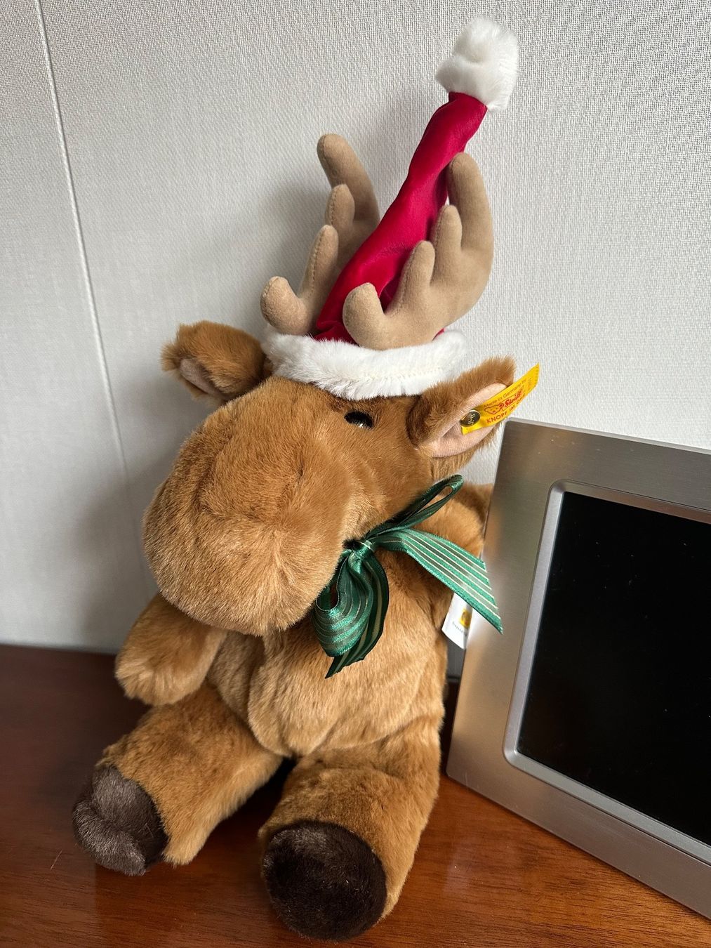 Raccolte di bollini & punti: Schlenker -Weihnachtselch von Steiff – Nuovo e nell'imballaggio originale da Mumpf venduto da A_B_E