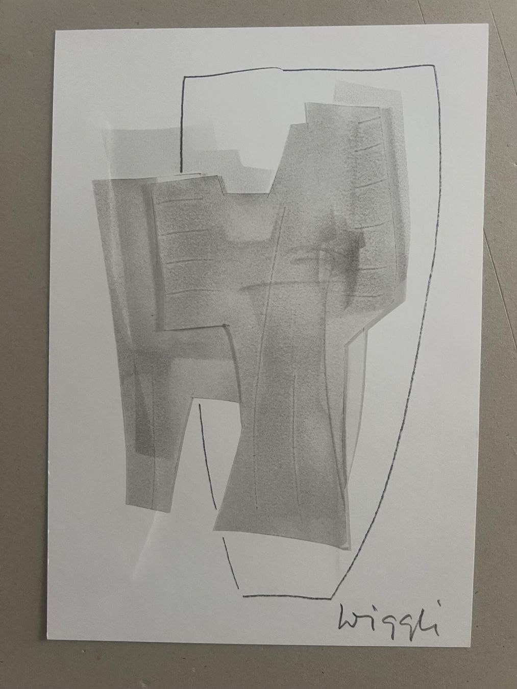 Grafiken & Lithographien: Konvolut Oscar Wiggli, handsigniert – Gebraucht aus Rain von Pic-Ass 1