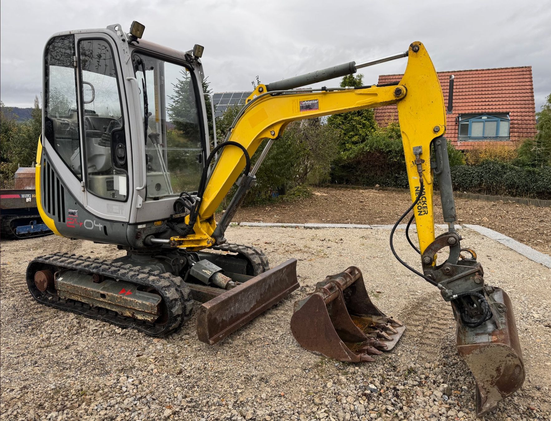 Wacker Neuson Escavatori: Wacker Neuson EZ 2404 RD Raupenbagger, 2.4t – Usato da Wahlen b. Laufen venduto da rca_q989