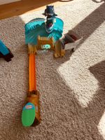 Hot Wheels Hai-Angriff Trackset, bespielt