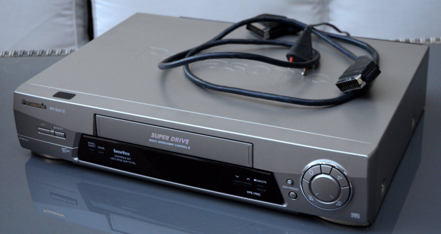 Panasonic Registratori: Videorecorder VHS Panasonic NV-SJ212F-S magnétoscope – Usato da Collonges venduto da arashee 1
