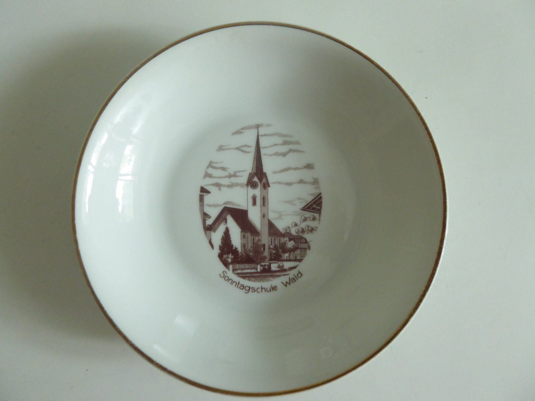 Assiettes: 1935 Langenthal-Teller  -  Wald – D'occasion à Zürich par Chaeffeler