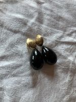 Ohrstecker 925 Silber vergoldet mit Steintropfen
