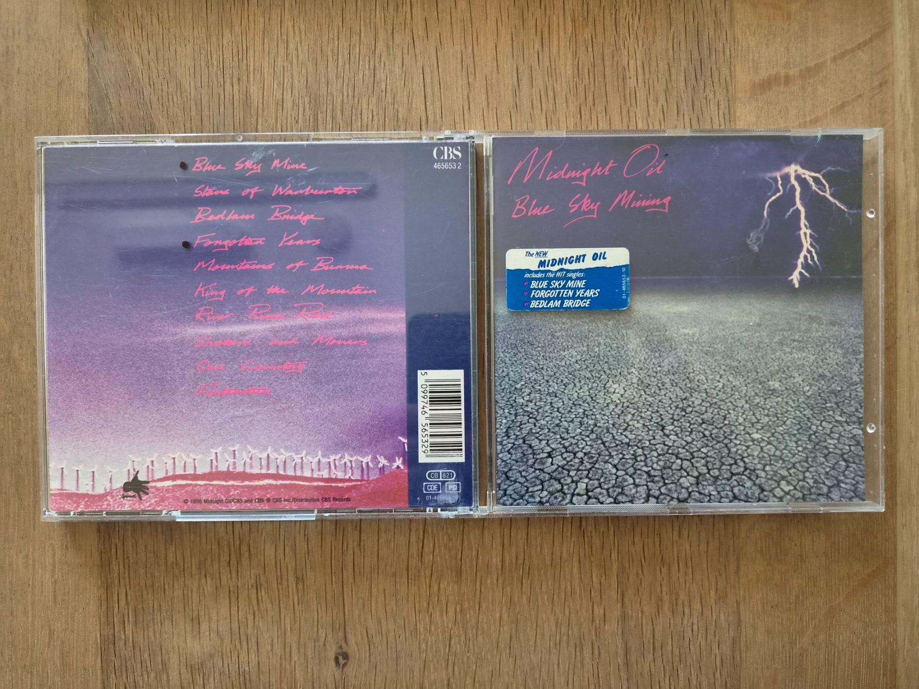 CDs: CD Midnight Oil - Blue Sky Mining, 1990 – Gebraucht aus Nebikon von Harley-Davidson01