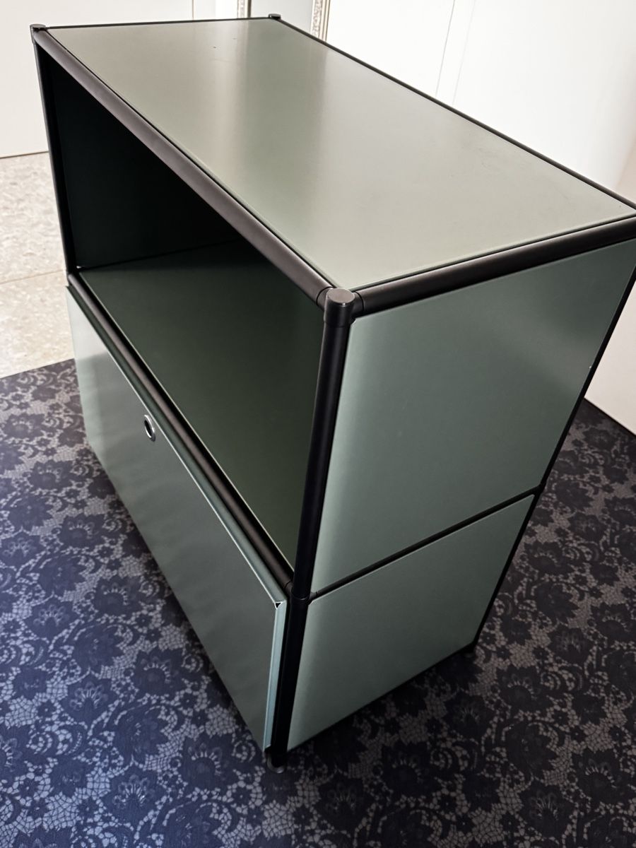 Pfister Regale: Pfister  system 4 Sideboard Quadro ,dark green – Gebraucht aus Jonen von chrispluess 3