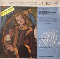 Bach – Kantaten BWV 26, BWV 130, BWV 61 (LP, Fritz Werner)
