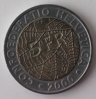 Gedenkmünze 150 Jahre Luzerner Kantonalbank
