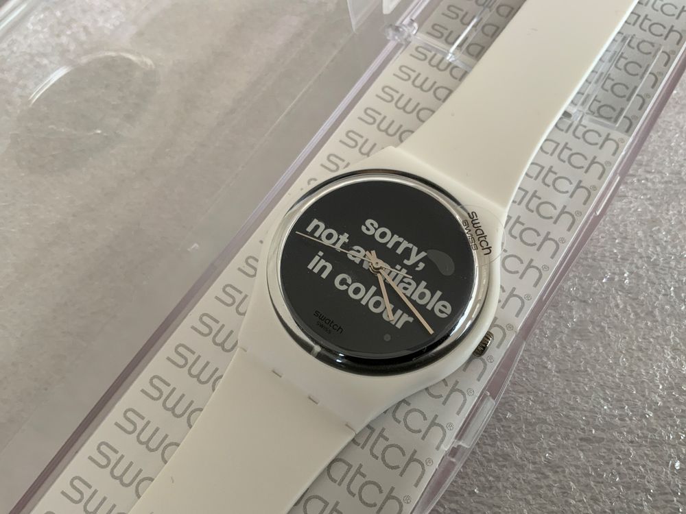 Swatch Orologi: Swatch Gent NOT AVAILABLE IN COLOUR - ungetragen – Nuovo e nell'imballaggio originale da Wettswil venduto da rotonda 2